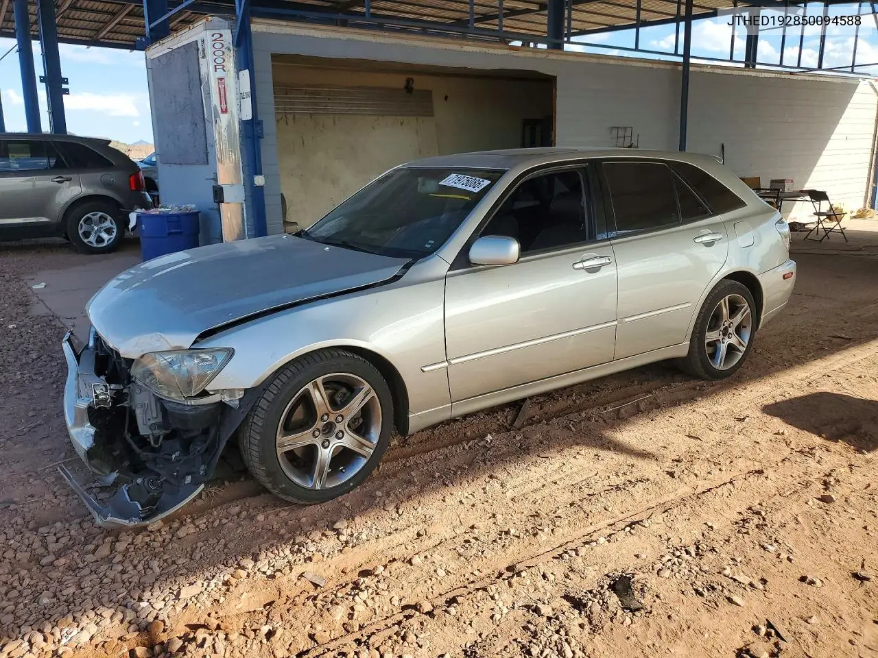LEXUS IS 2005, VIN JTHED192850094588
