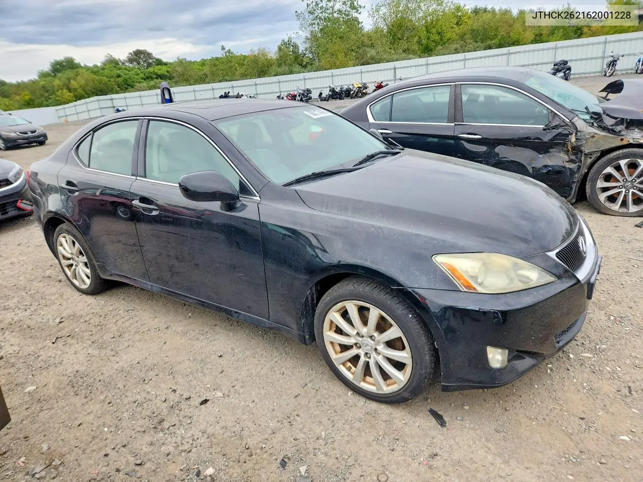 2006 LEXUS IS VIN JTHCK262162001228 — фото 4