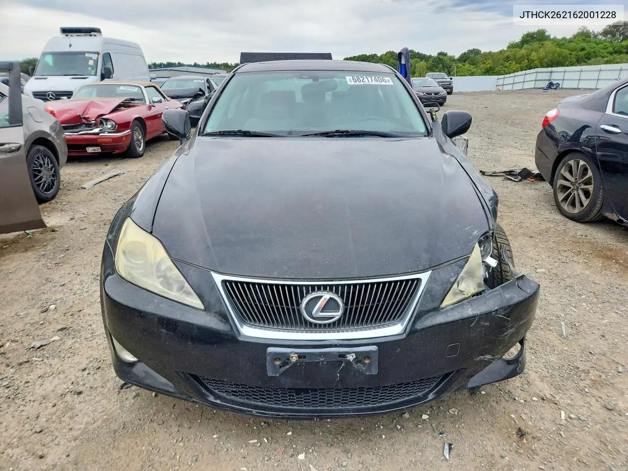 2006 LEXUS IS VIN JTHCK262162001228 — фото 5