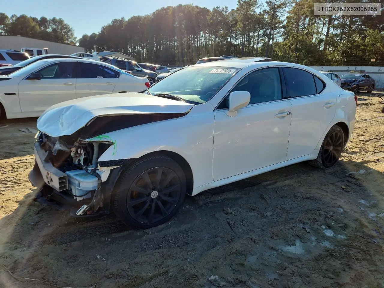 LEXUS IS 2006, VIN JTHCK262X62006265
