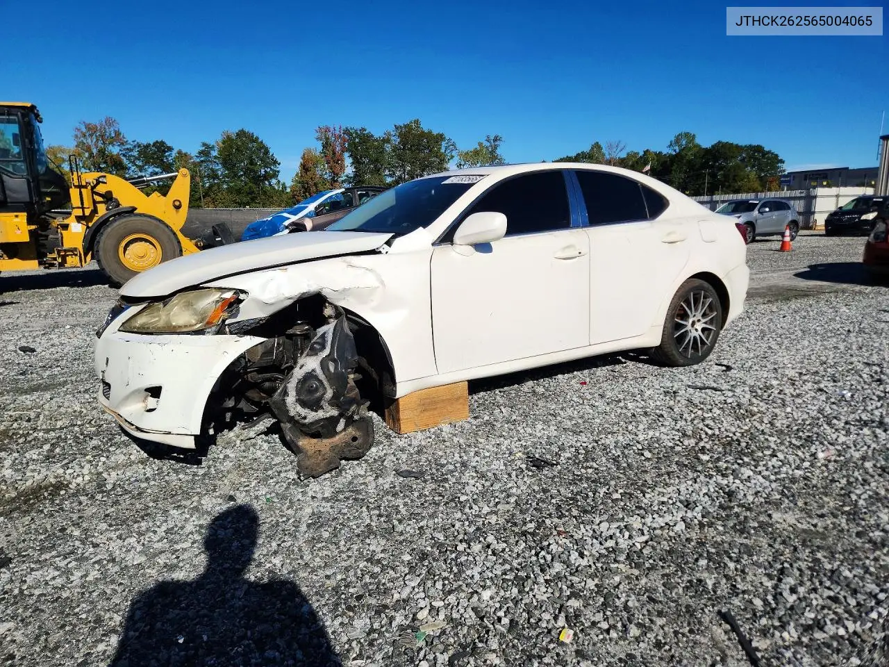 LEXUS IS 2006, VIN JTHCK262565004065