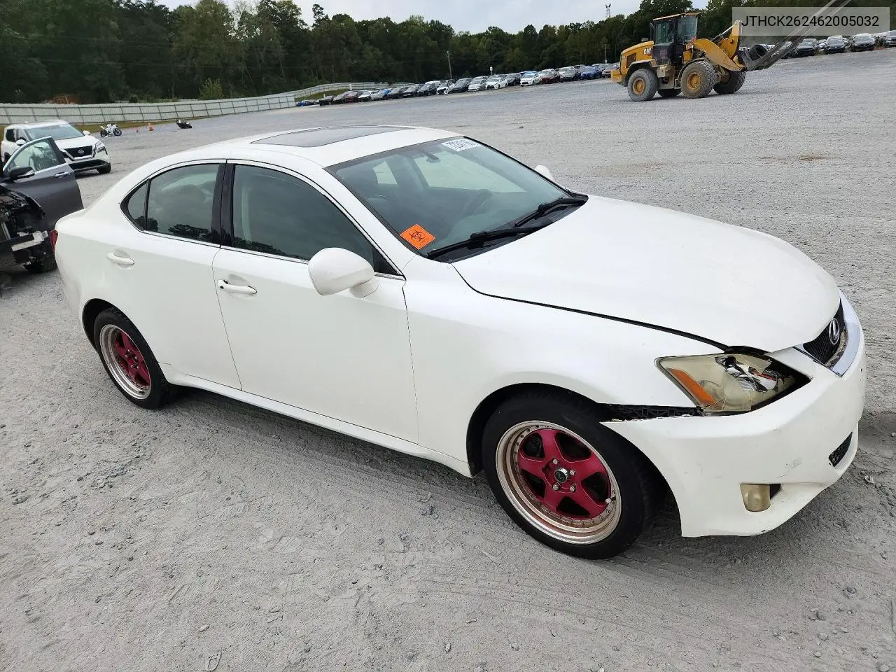 2006 LEXUS IS VIN JTHCK262462005032 — фото 4