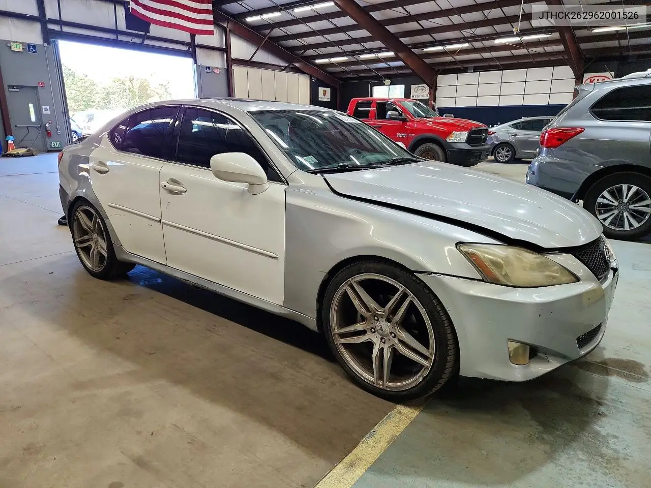 2006 LEXUS IS VIN JTHCK262962001526 — фото 4