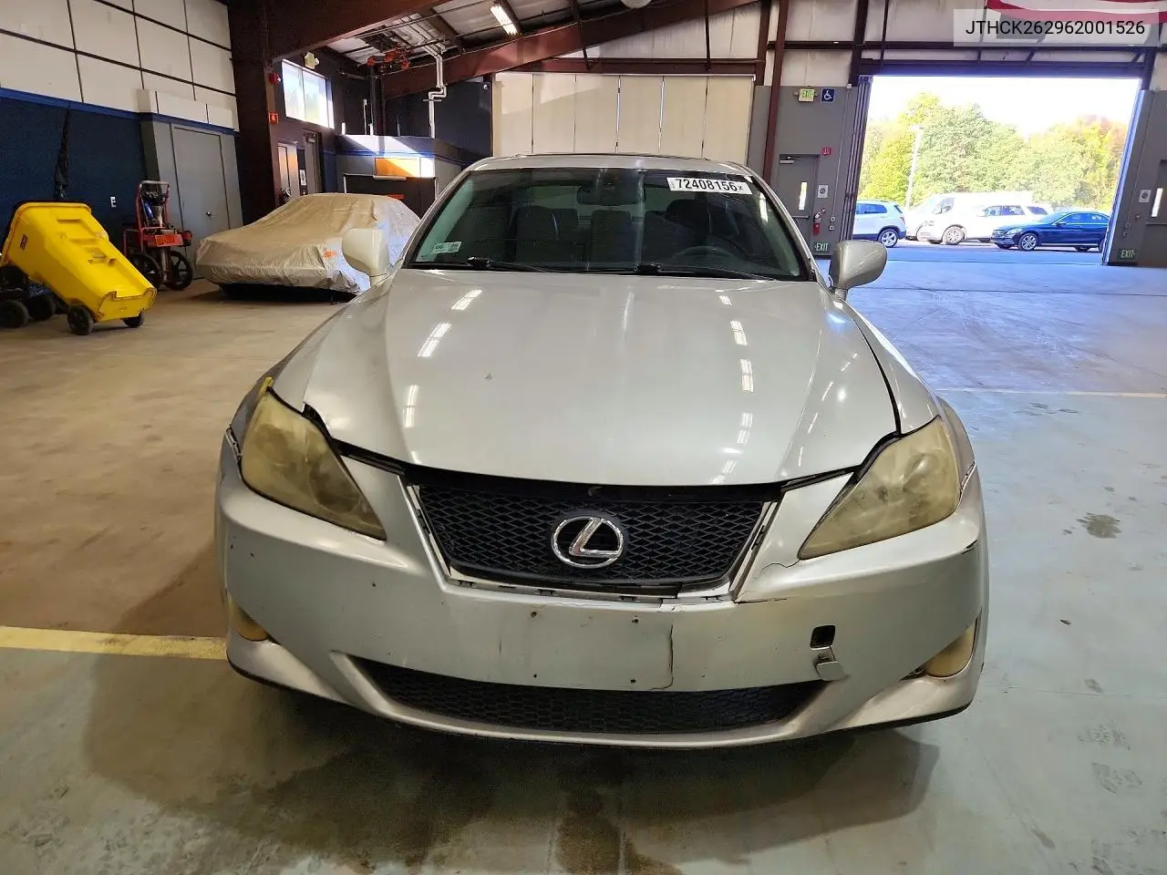 2006 LEXUS IS VIN JTHCK262962001526 — фото 5