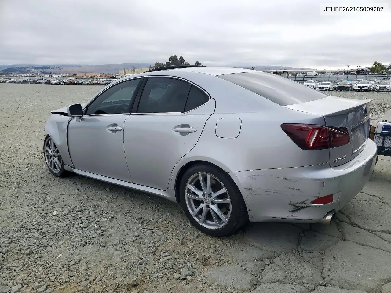 2006 LEXUS IS VIN JTHBE262165009282 — фото 2