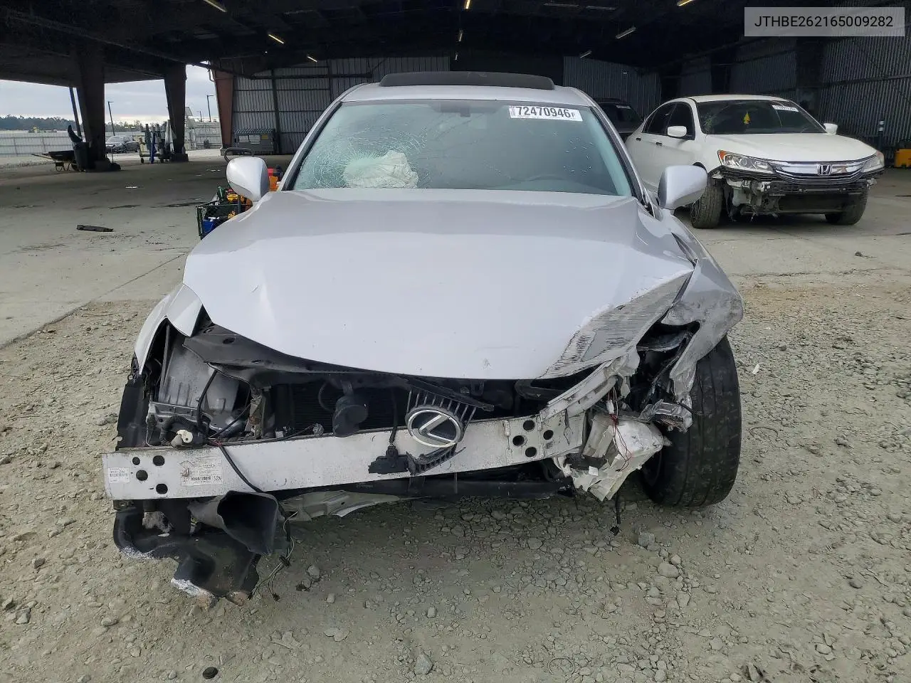 2006 LEXUS IS VIN JTHBE262165009282 — фото 5