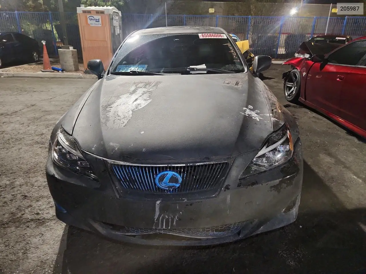 2007 LEXUS IS VIN JTHBK262772052987 — фото 5