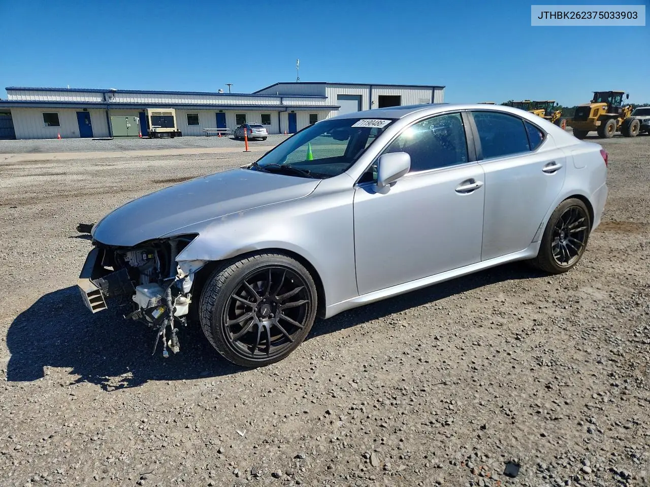 LEXUS IS 2007, VIN JTHBK262375033903
