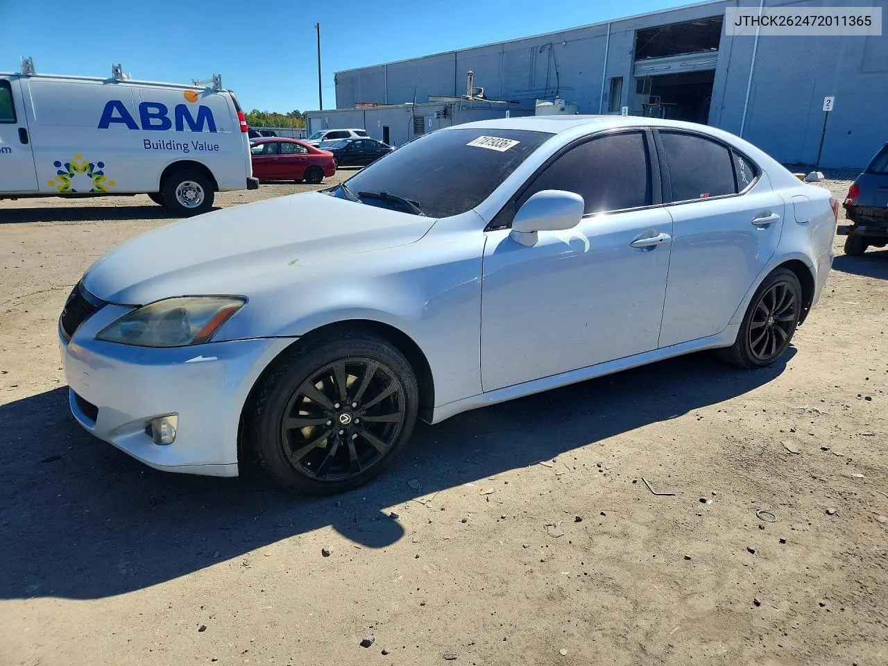 LEXUS IS 2007, VIN JTHCK262472011365