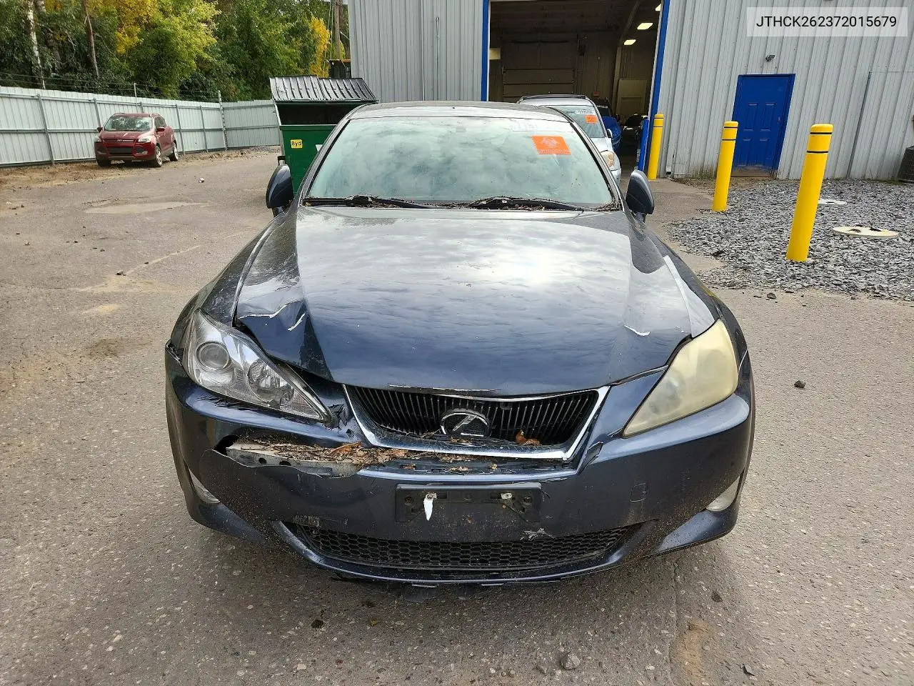 2007 LEXUS IS VIN JTHCK262372015679 — фото 5