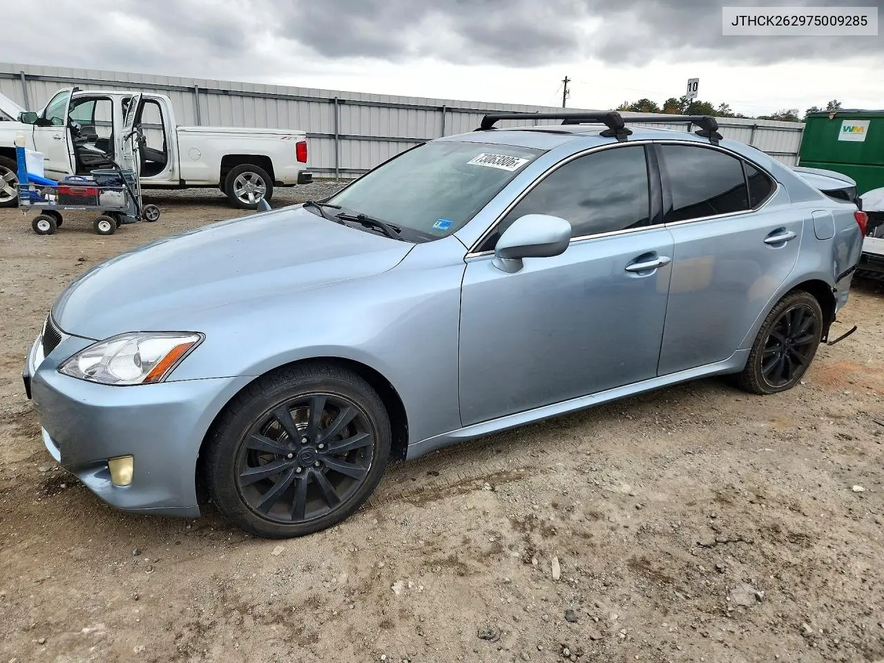 LEXUS IS 2007, VIN JTHCK262975009285