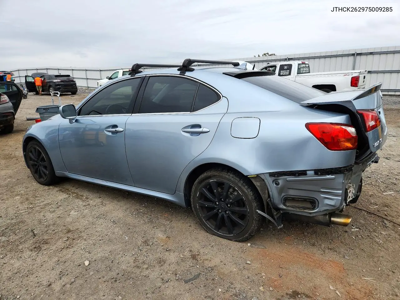 2007 LEXUS IS VIN JTHCK262975009285 — фото 2