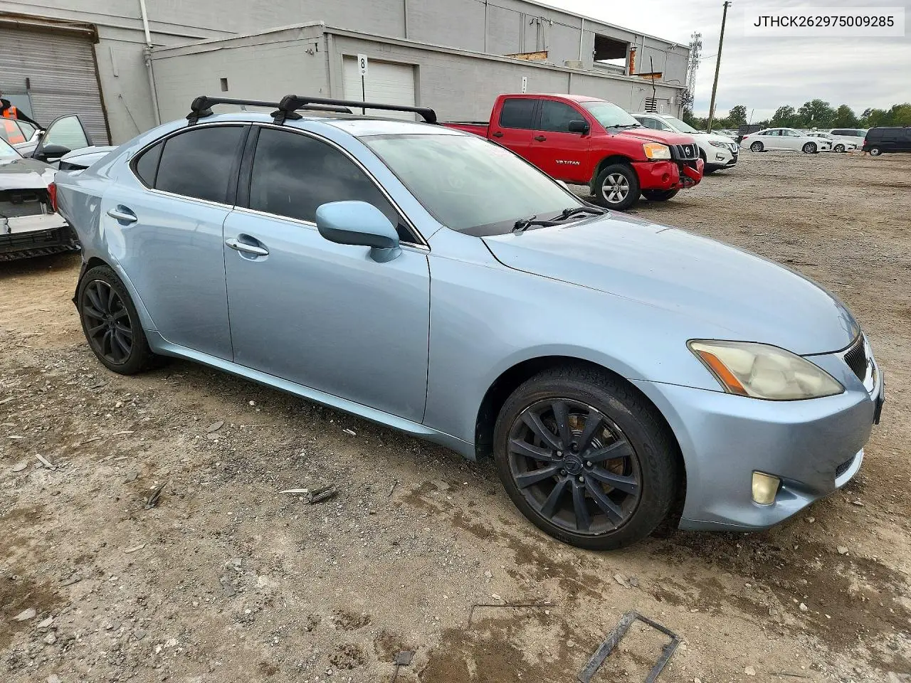 2007 LEXUS IS VIN JTHCK262975009285 — фото 4
