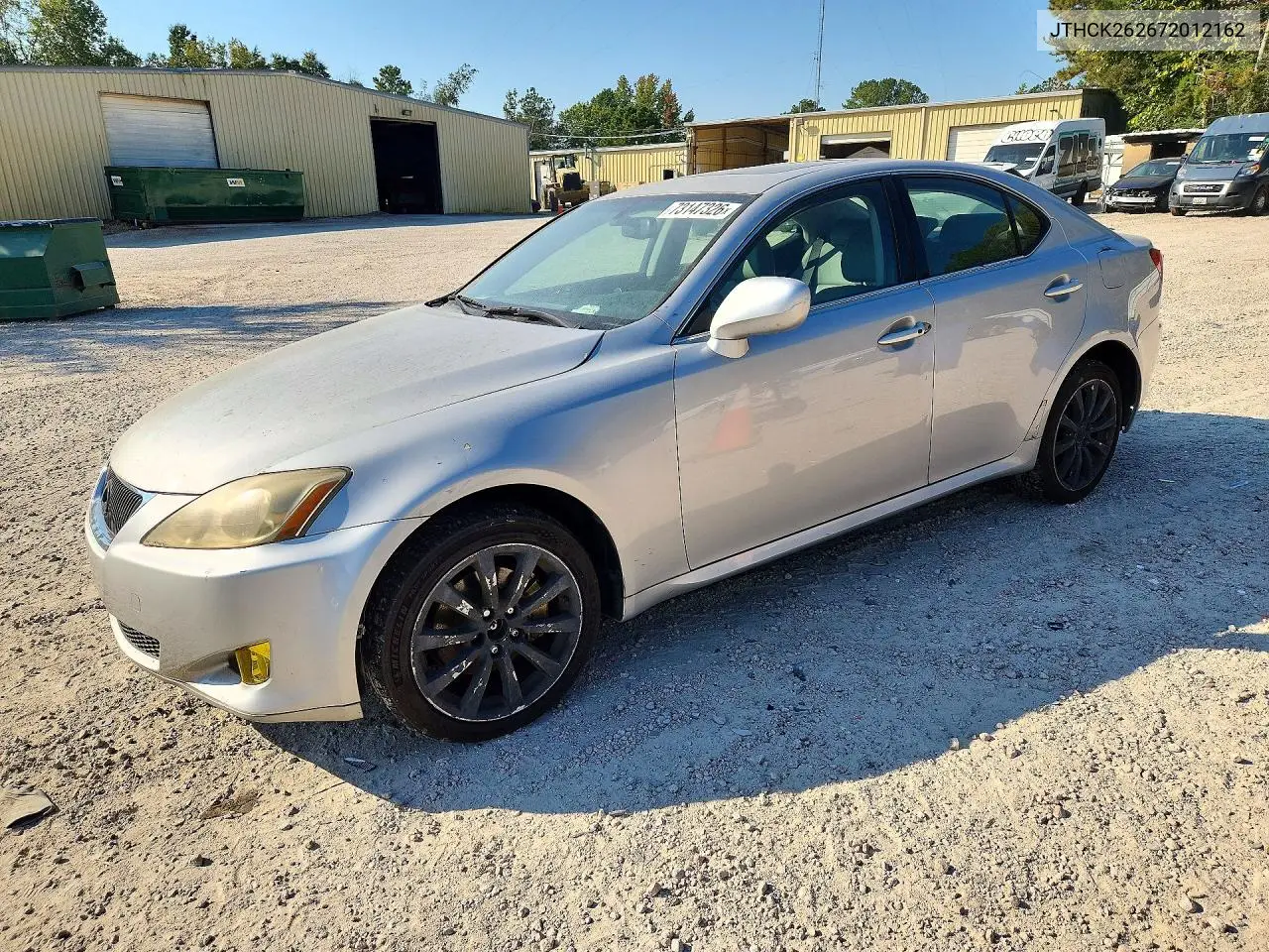 LEXUS IS 2007, VIN JTHCK262672012162