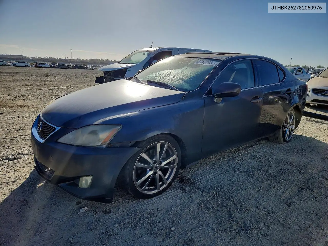 LEXUS IS 2008, VIN JTHBK262782060976