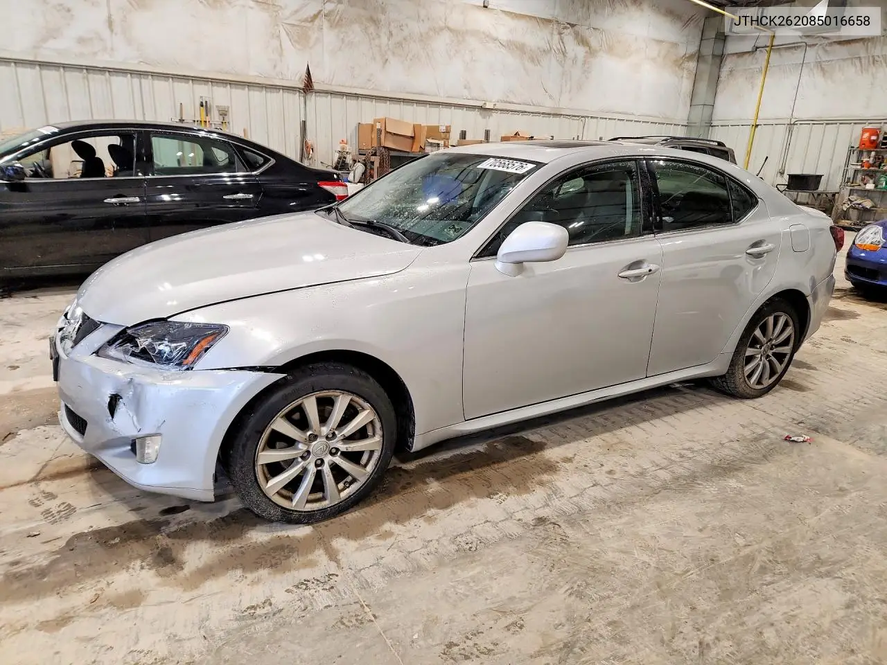 LEXUS IS 2008, VIN JTHCK262085016658