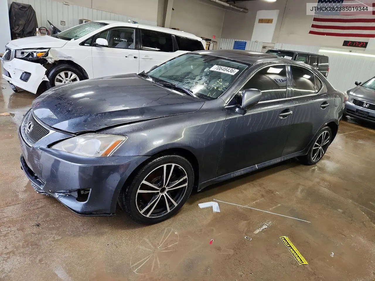LEXUS IS 2008, VIN JTHCK262385019344