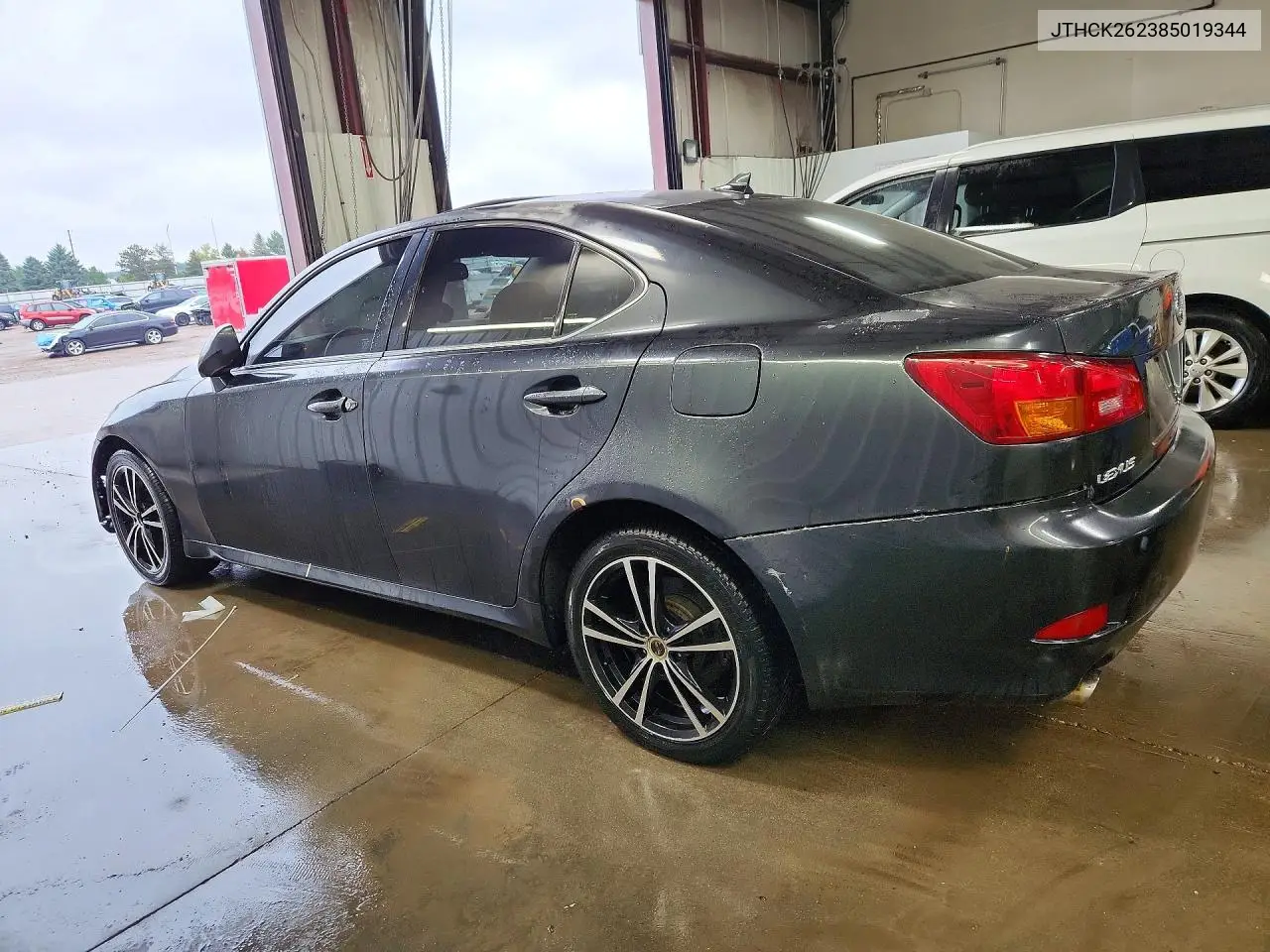 2008 LEXUS IS VIN JTHCK262385019344 — фото 2