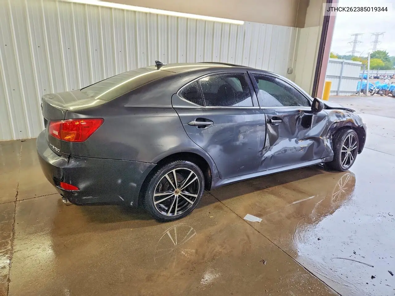2008 LEXUS IS VIN JTHCK262385019344 — фото 3