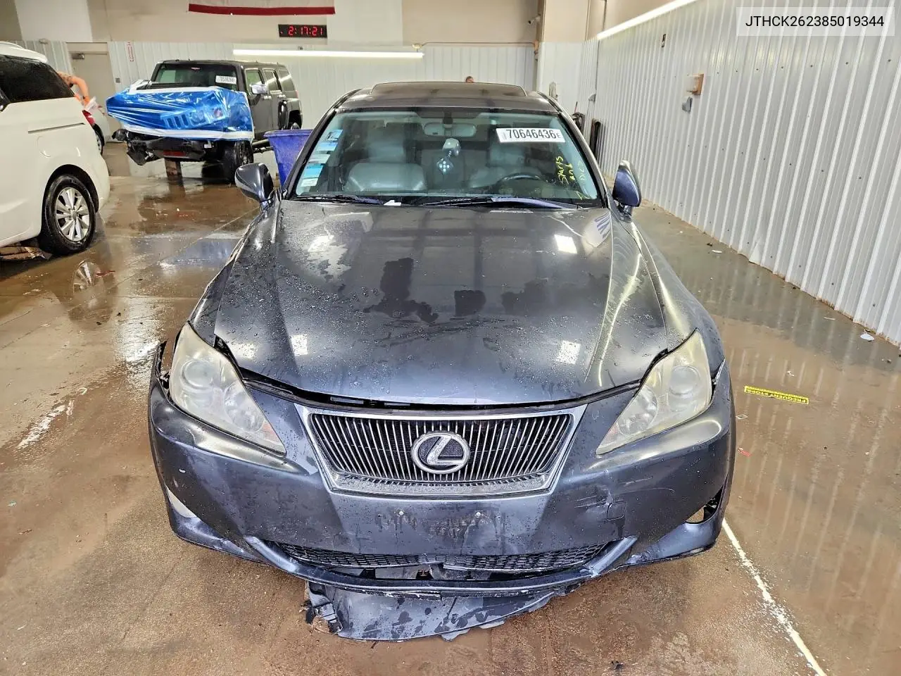 2008 LEXUS IS VIN JTHCK262385019344 — фото 5