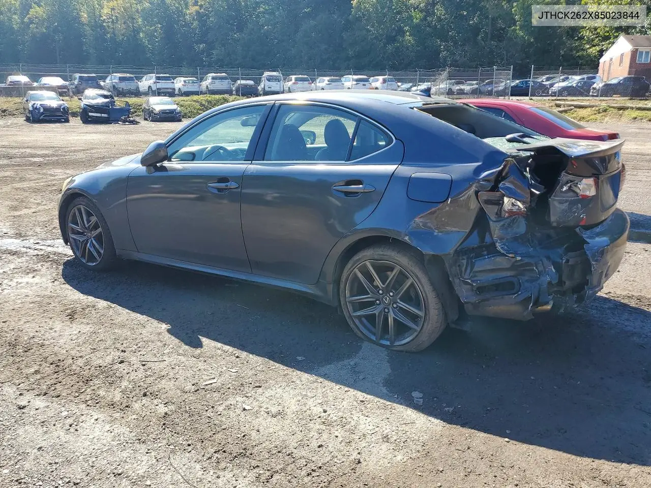 2008 LEXUS IS VIN JTHCK262X85023844 — фото 2