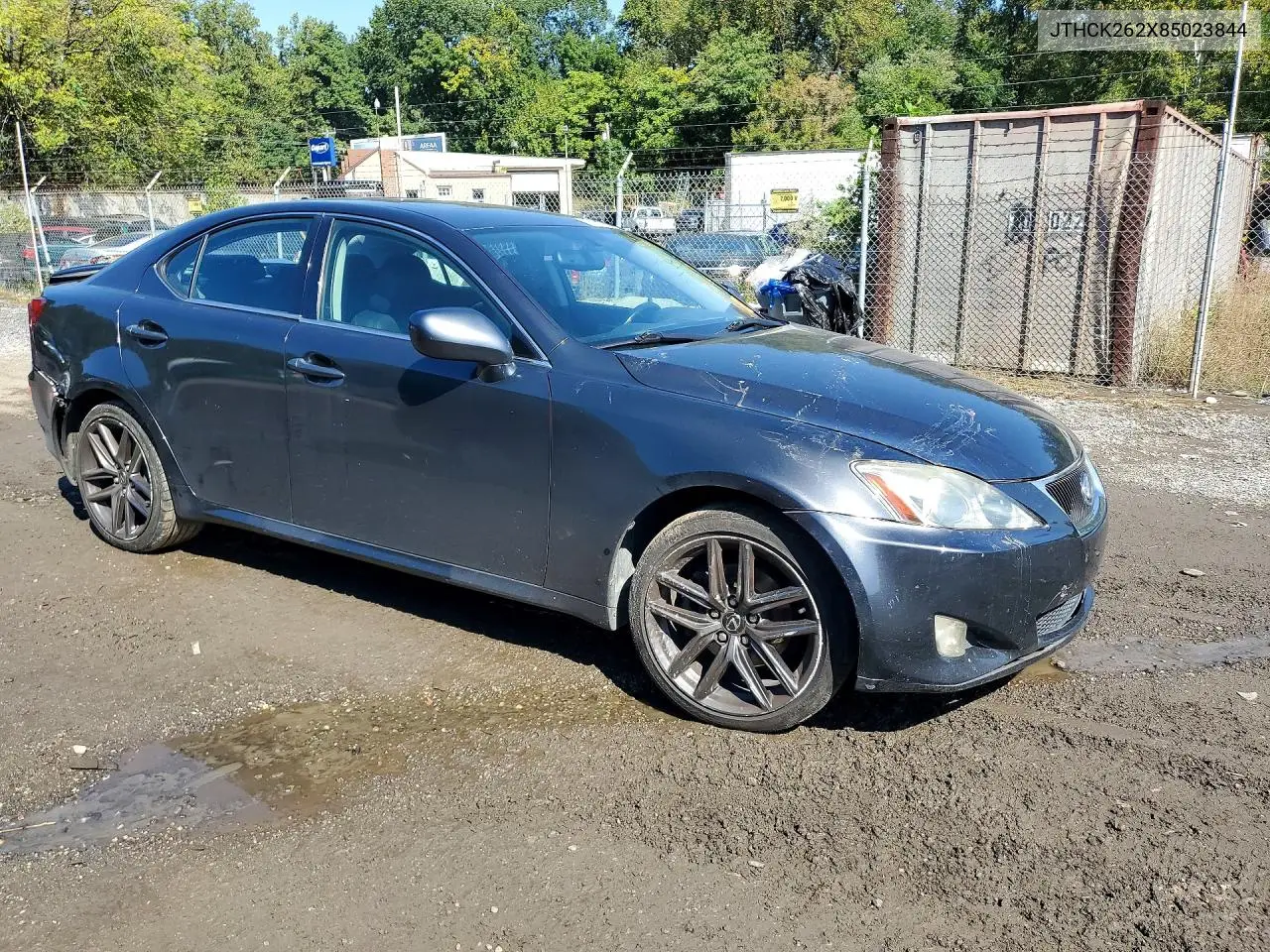 2008 LEXUS IS VIN JTHCK262X85023844 — фото 4