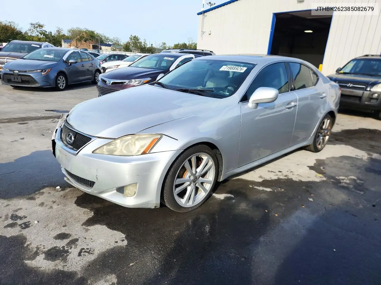 LEXUS IS 2008, VIN JTHBK262385082679