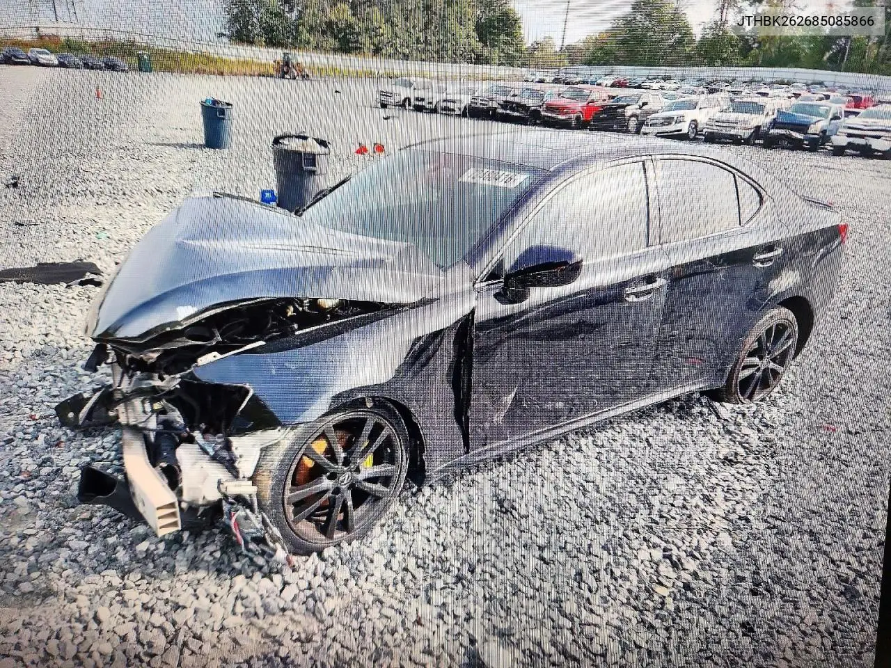 LEXUS IS 2008, VIN JTHBK262685085866