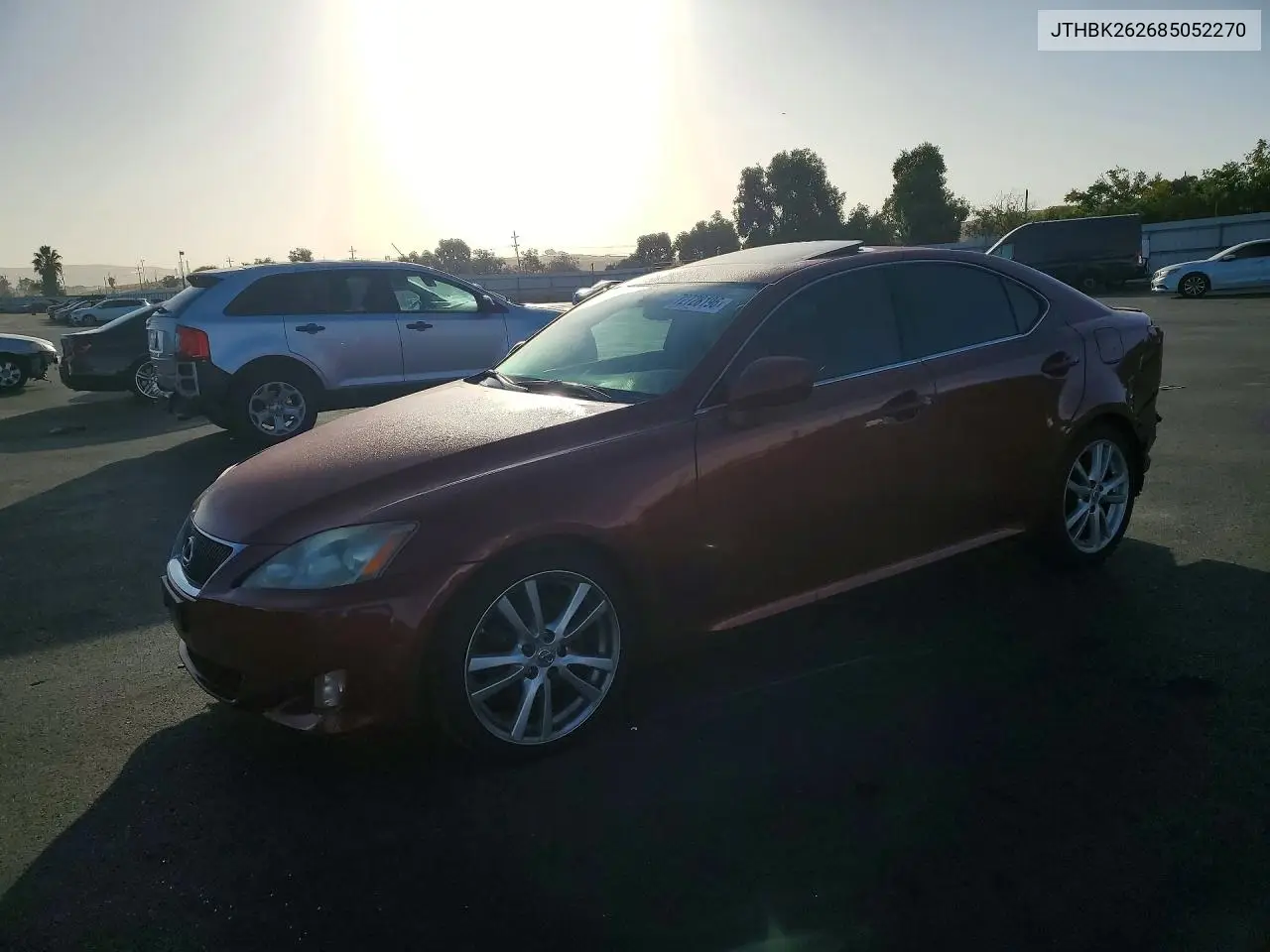 LEXUS IS 2008, VIN JTHBK262685052270