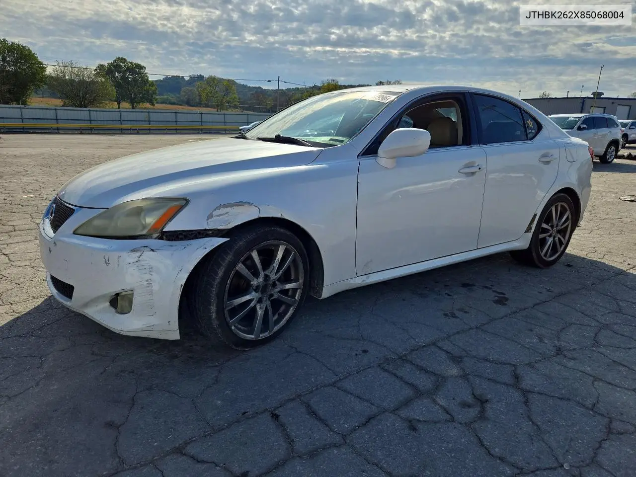 LEXUS IS 2008, VIN JTHBK262X85068004