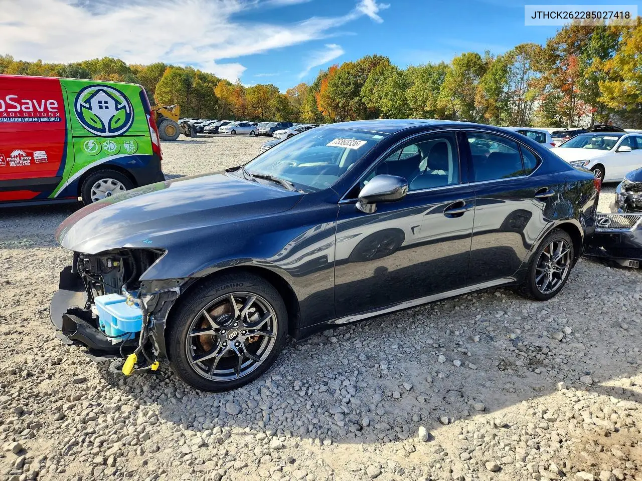 LEXUS IS 2008, VIN JTHCK262285027418