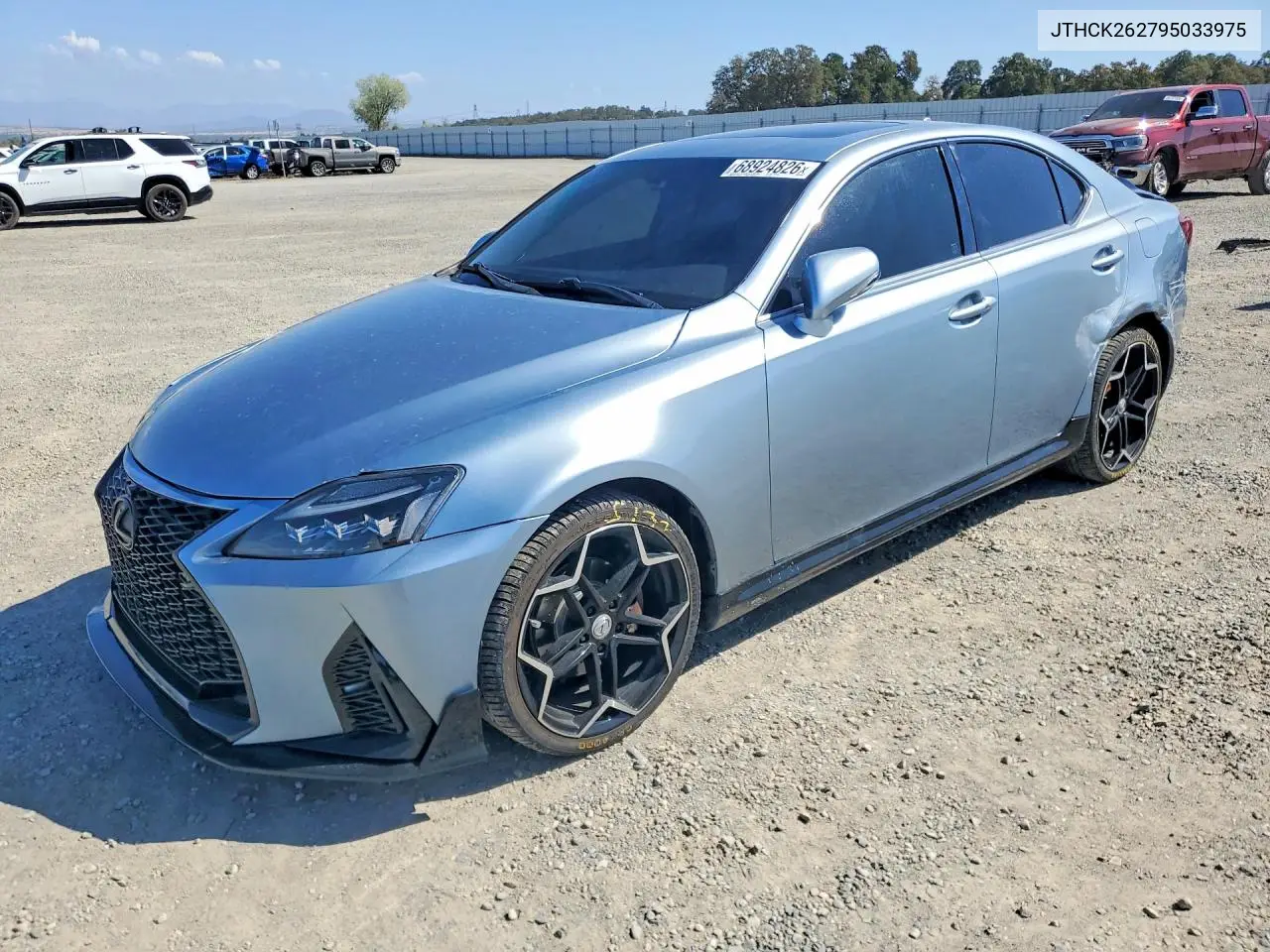 LEXUS IS 2009, VIN JTHCK262795033975
