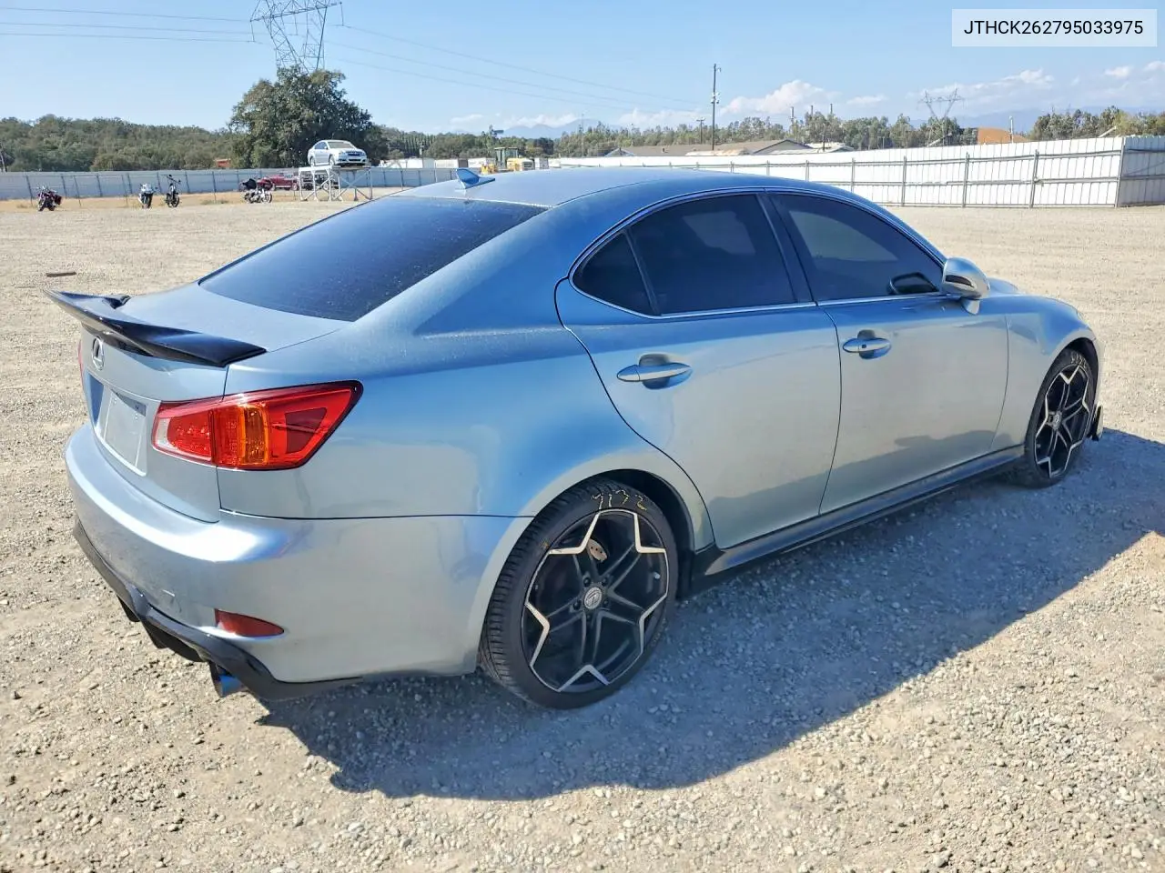 2009 LEXUS IS VIN JTHCK262795033975 — фото 3