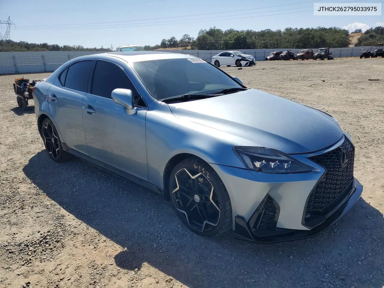 2009 LEXUS IS VIN JTHCK262795033975 — фото 4