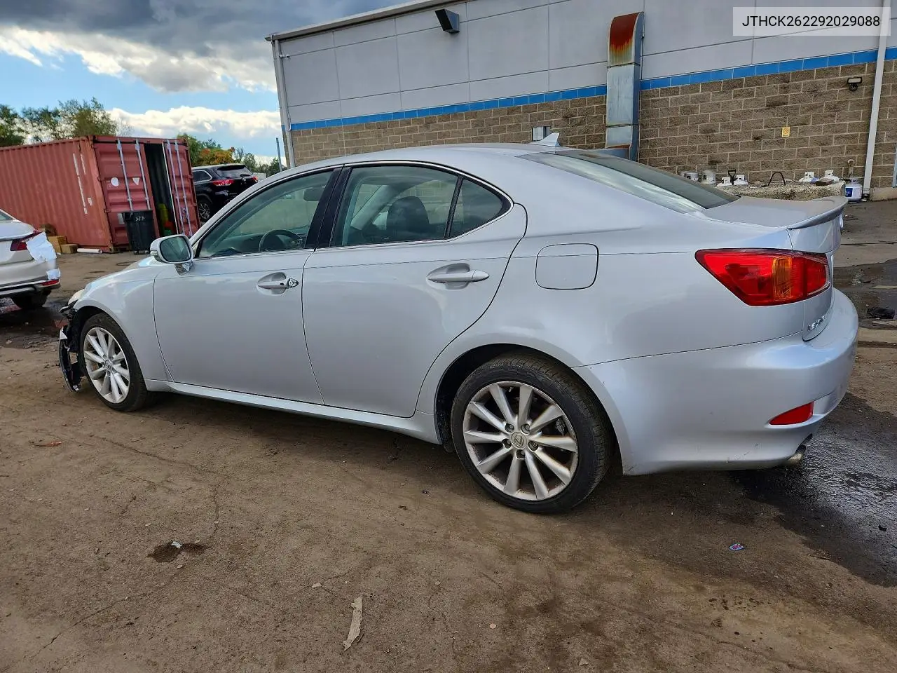 2009 LEXUS IS VIN JTHCK262292029088 — фото 2