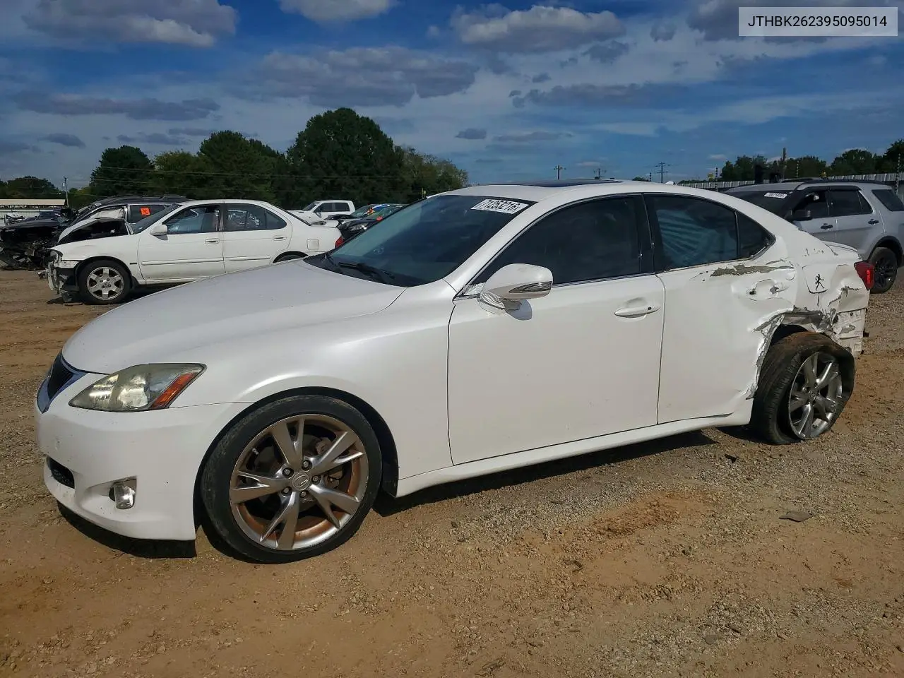 LEXUS IS 2009, VIN JTHBK262395095014