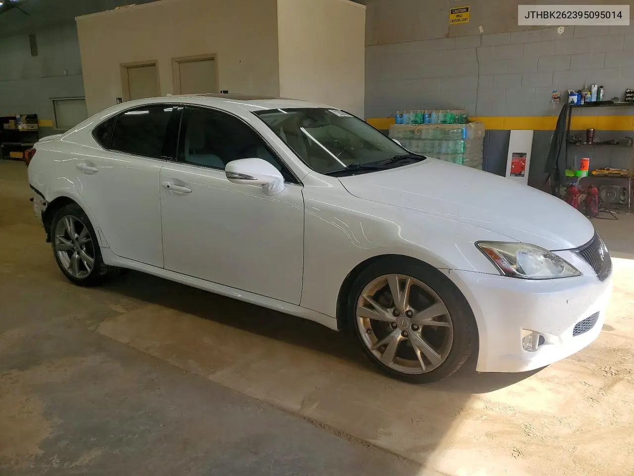 2009 LEXUS IS VIN JTHBK262395095014 — фото 4