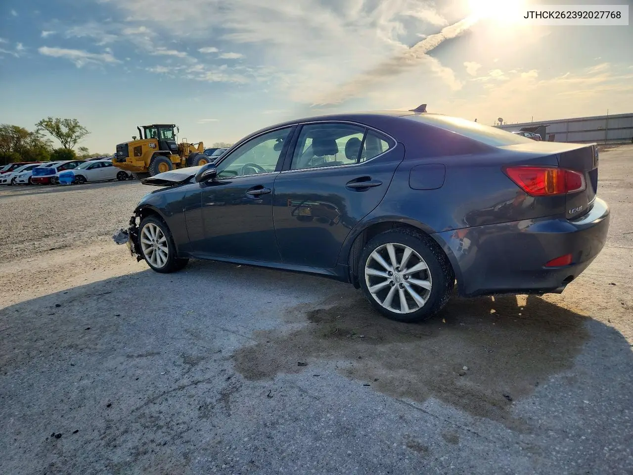 2009 LEXUS IS VIN JTHCK262392027768 — фото 2