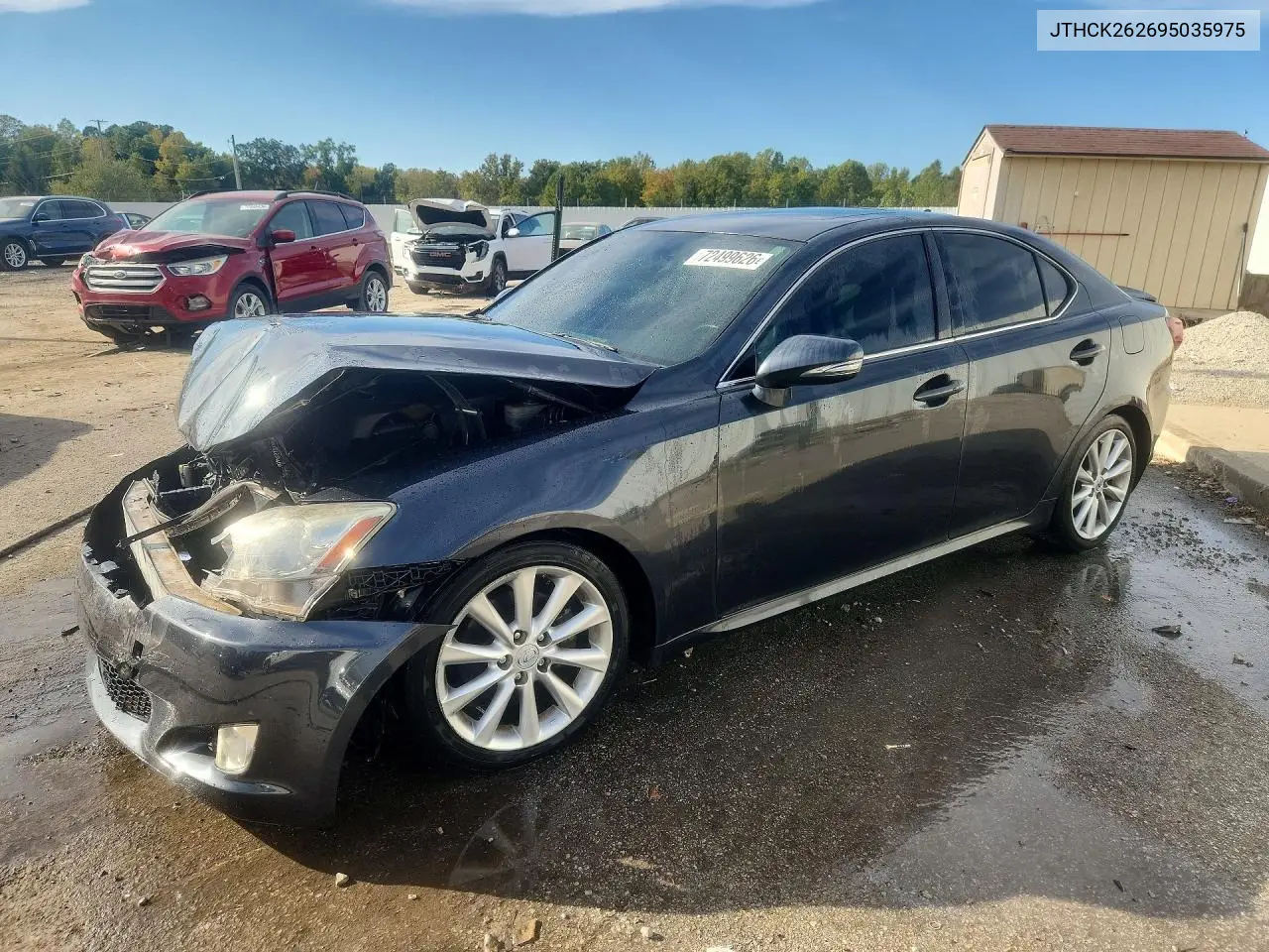 LEXUS IS 2009, VIN JTHCK262695035975