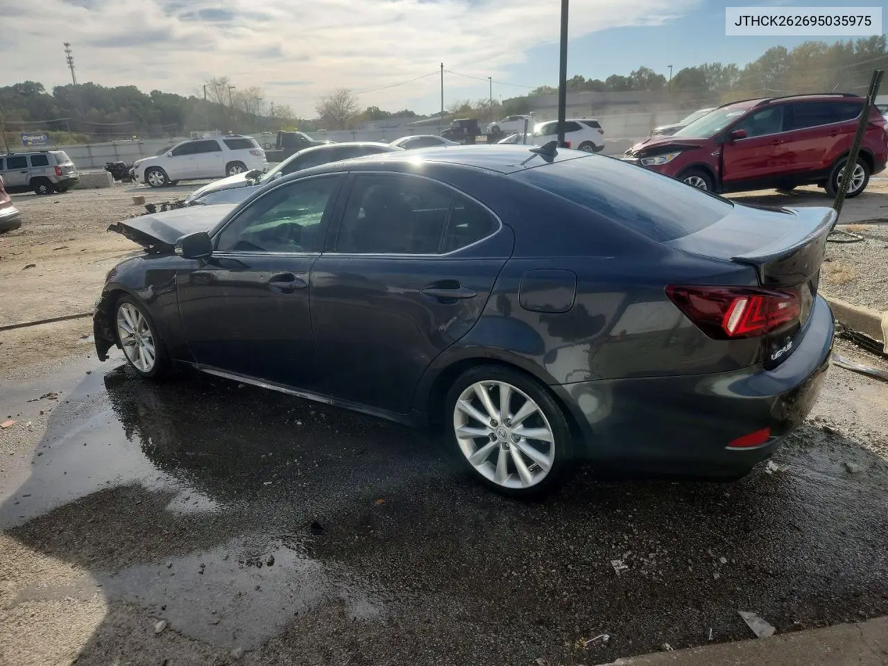 2009 LEXUS IS VIN JTHCK262695035975 — фото 2