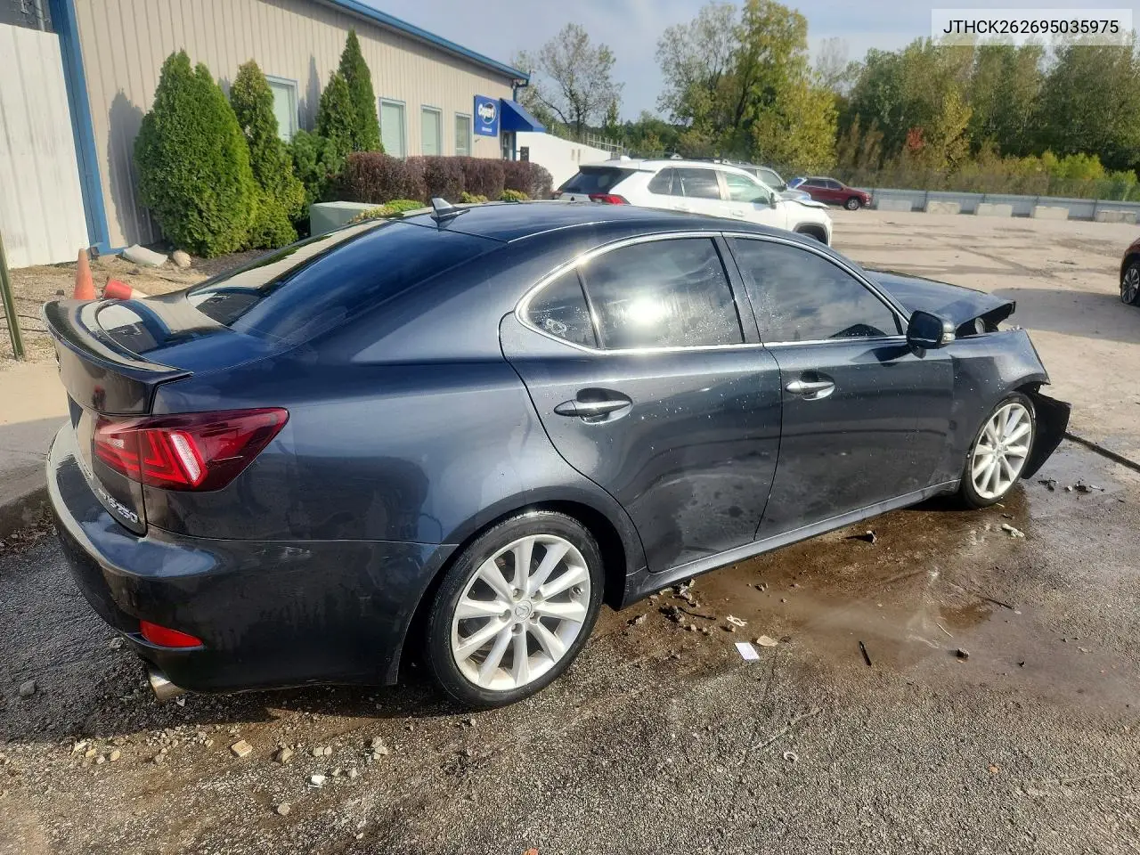 2009 LEXUS IS VIN JTHCK262695035975 — фото 3