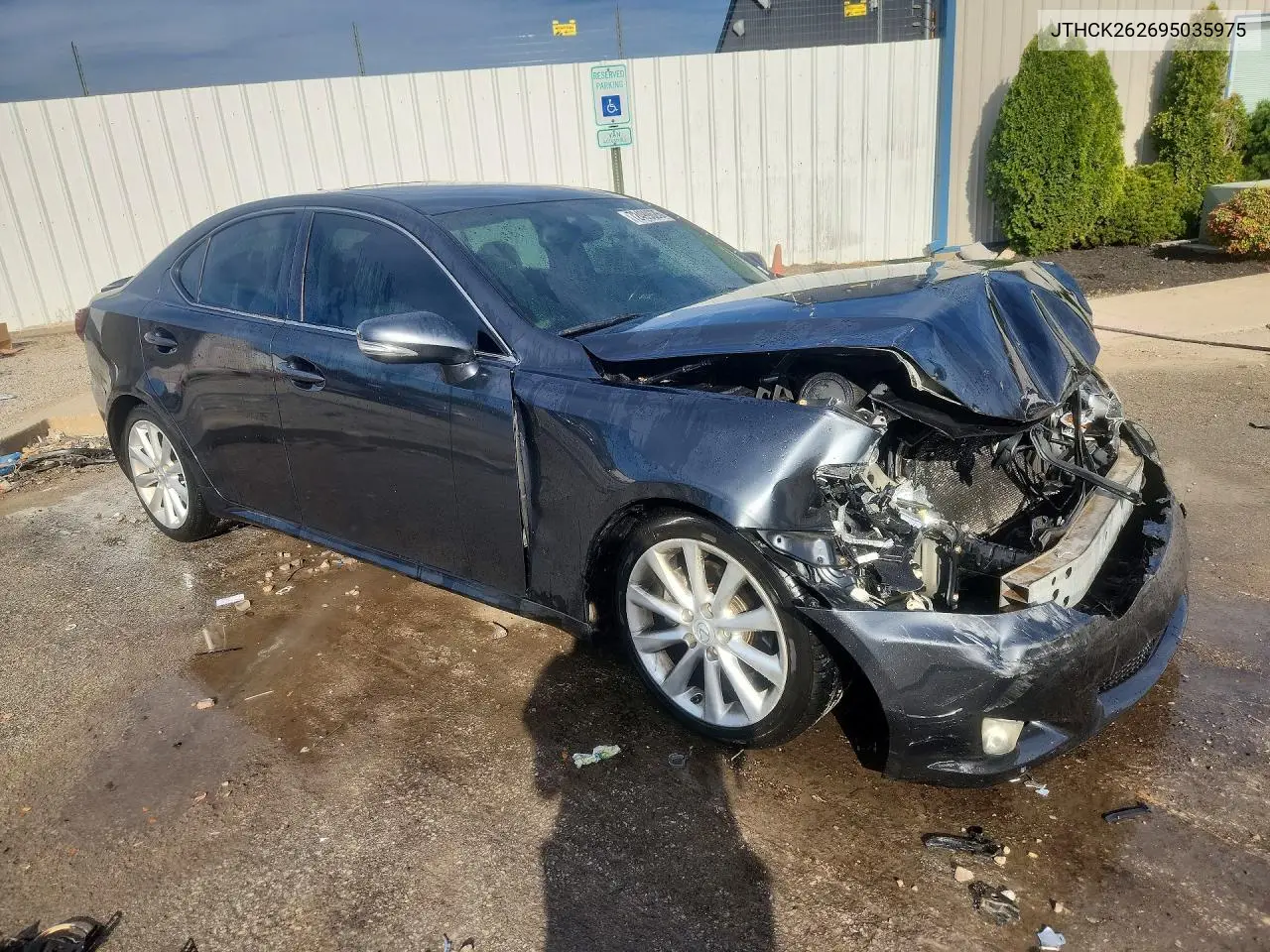 2009 LEXUS IS VIN JTHCK262695035975 — фото 4