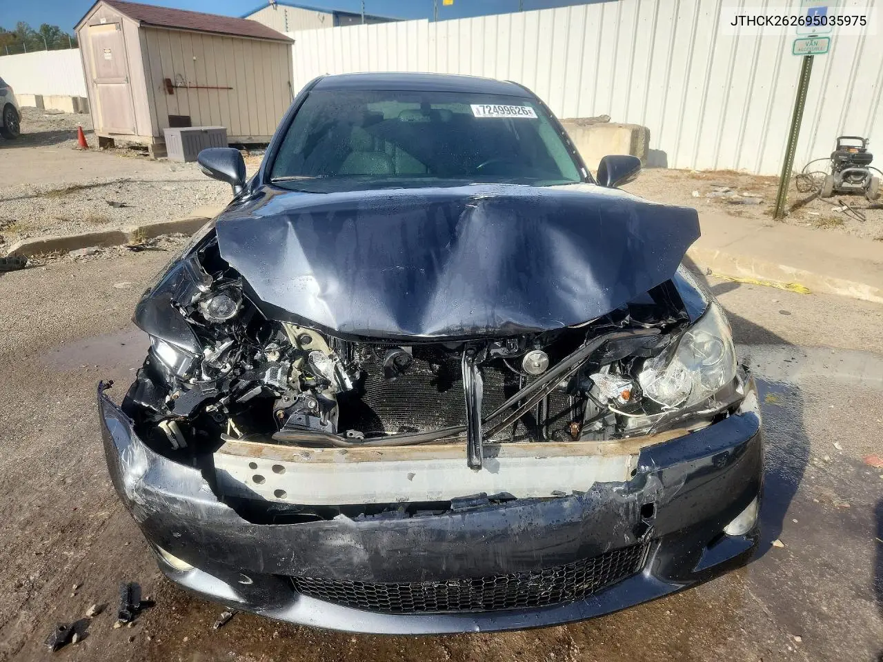 2009 LEXUS IS VIN JTHCK262695035975 — фото 5