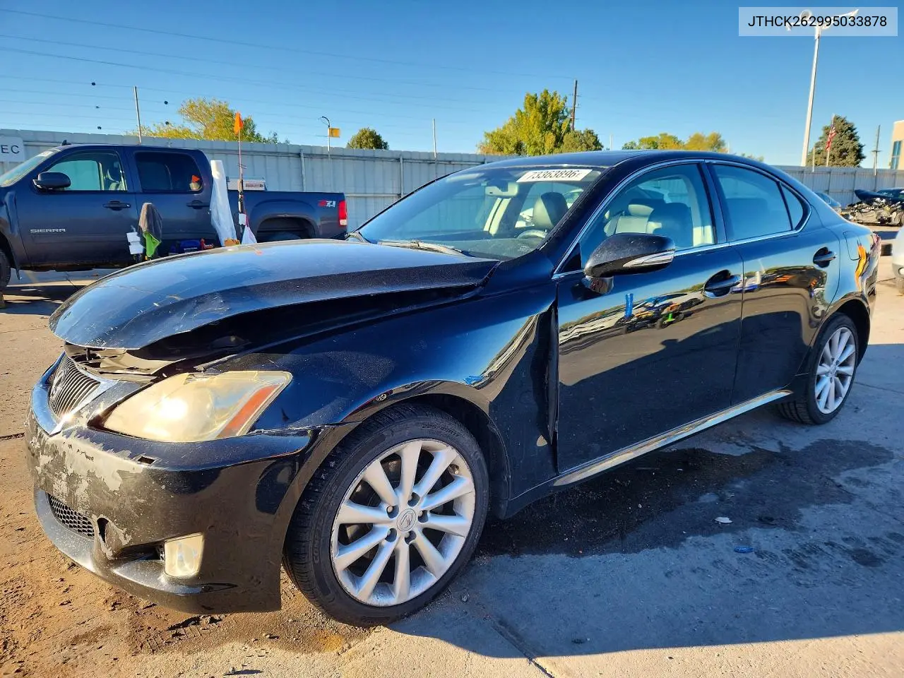 LEXUS IS 2009, VIN JTHCK262995033878