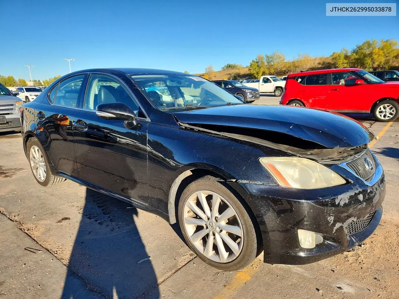 2009 LEXUS IS VIN JTHCK262995033878 — фото 4