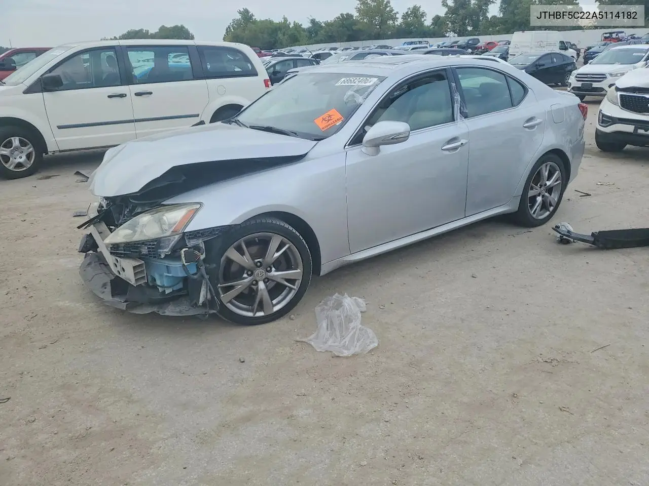 LEXUS IS 2010, VIN JTHBF5C22A5114182