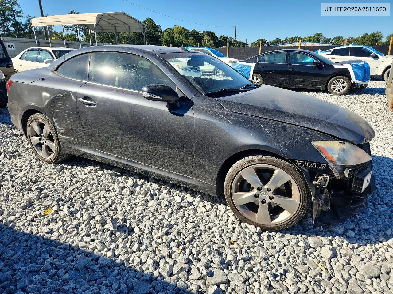 2010 LEXUS IS VIN JTHFF2C20A2511620 — фото 4