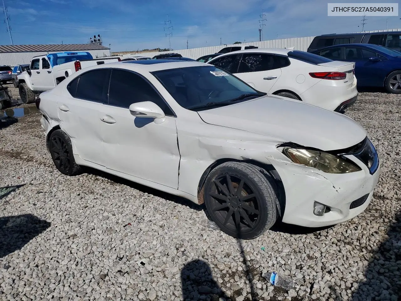 2010 LEXUS IS VIN JTHCF5C27A5040391 — фото 4