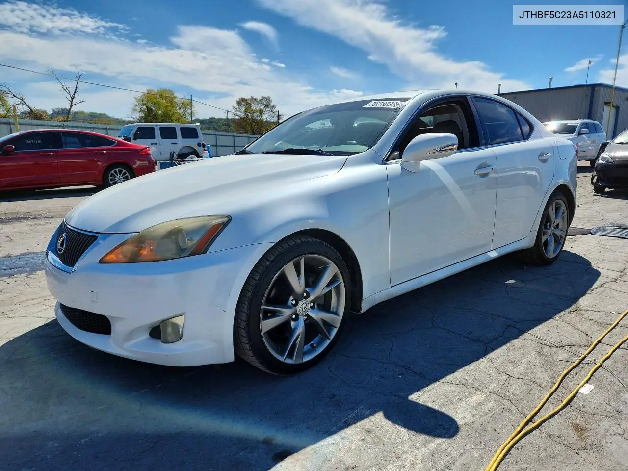 LEXUS IS 2010, VIN JTHBF5C23A5110321