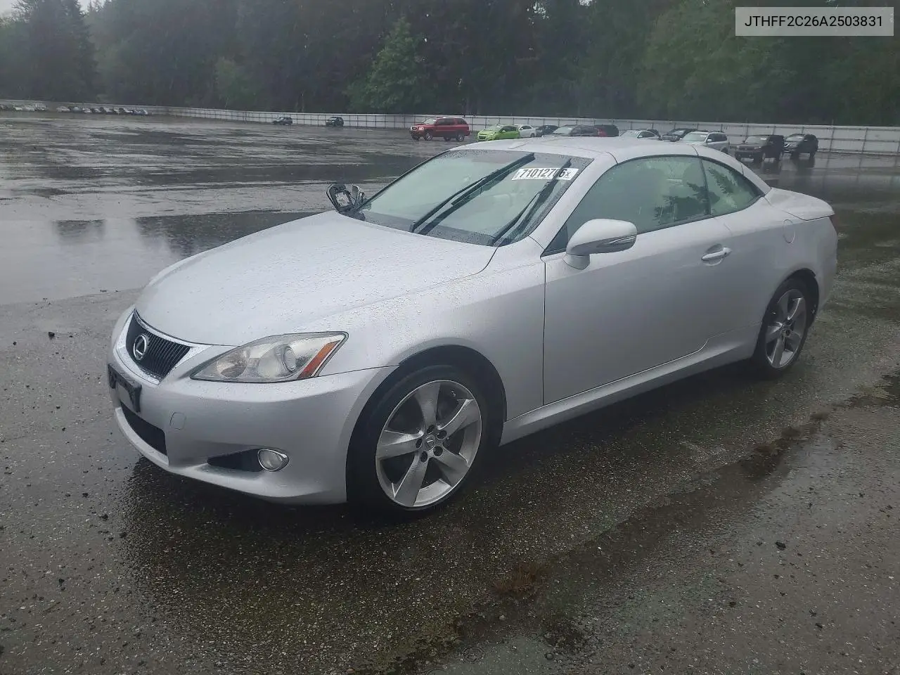 LEXUS IS 2010, VIN JTHFF2C26A2503831